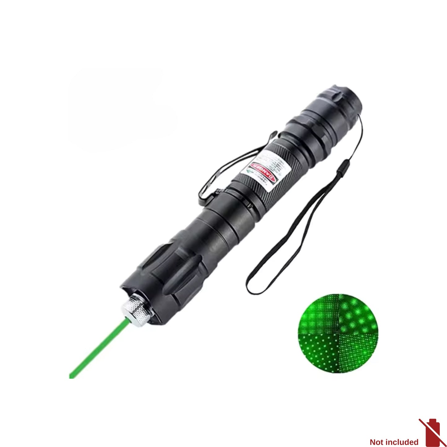 Tactical laser pointer flashlight