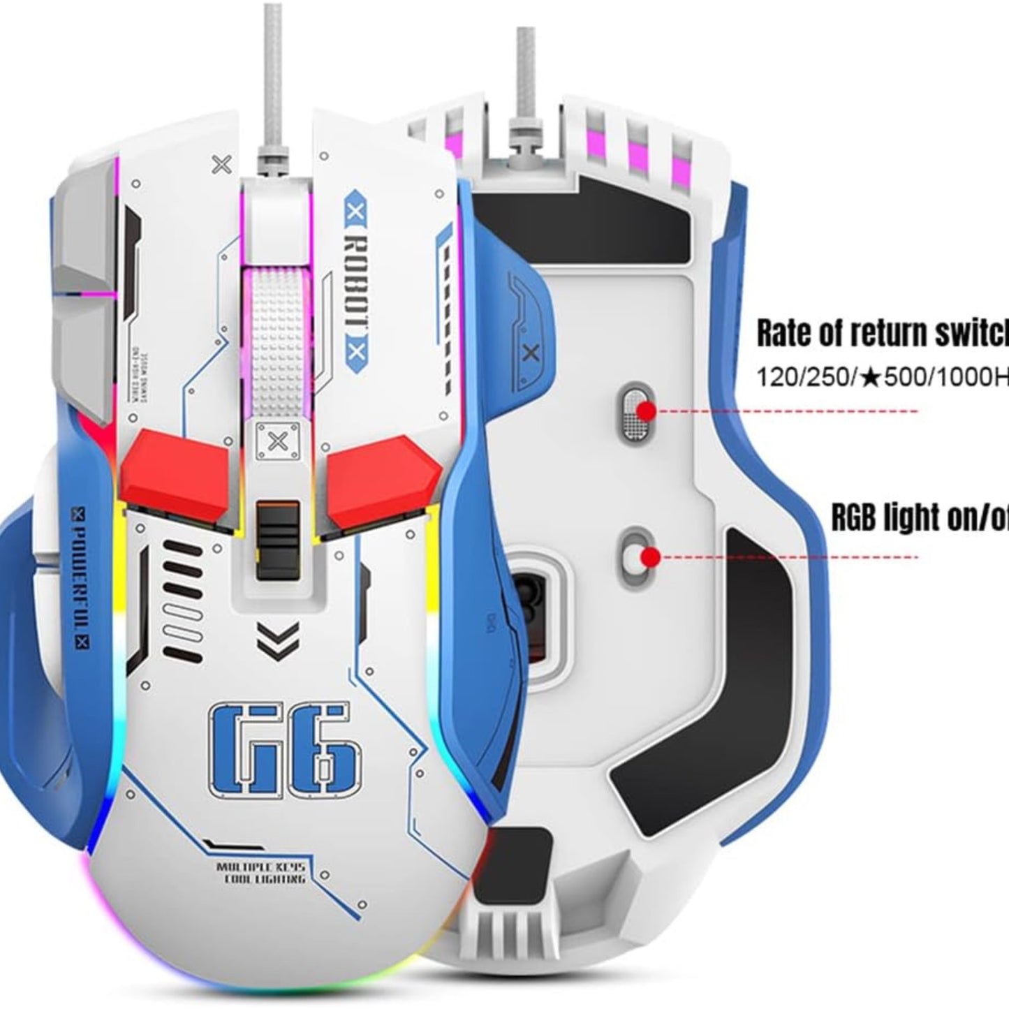 TANK (G6) Gaming mouse – 4000 DPI
