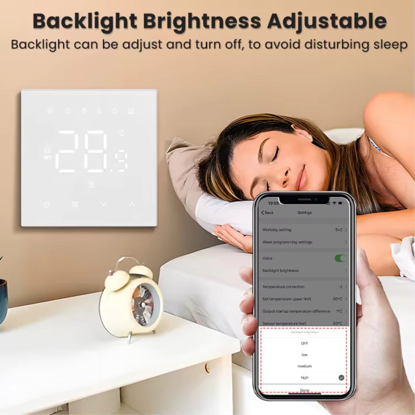 O1 WiFi Smart thermostat