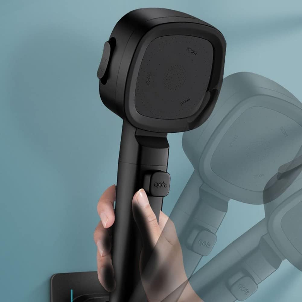 High pressure shower head with hose