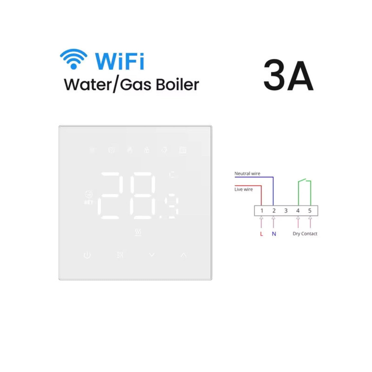 O1 WiFi Smart thermostat