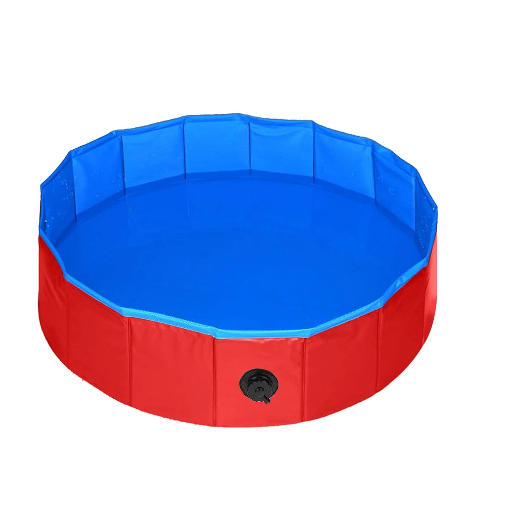 Foldable Dog pool with non-slip bottom