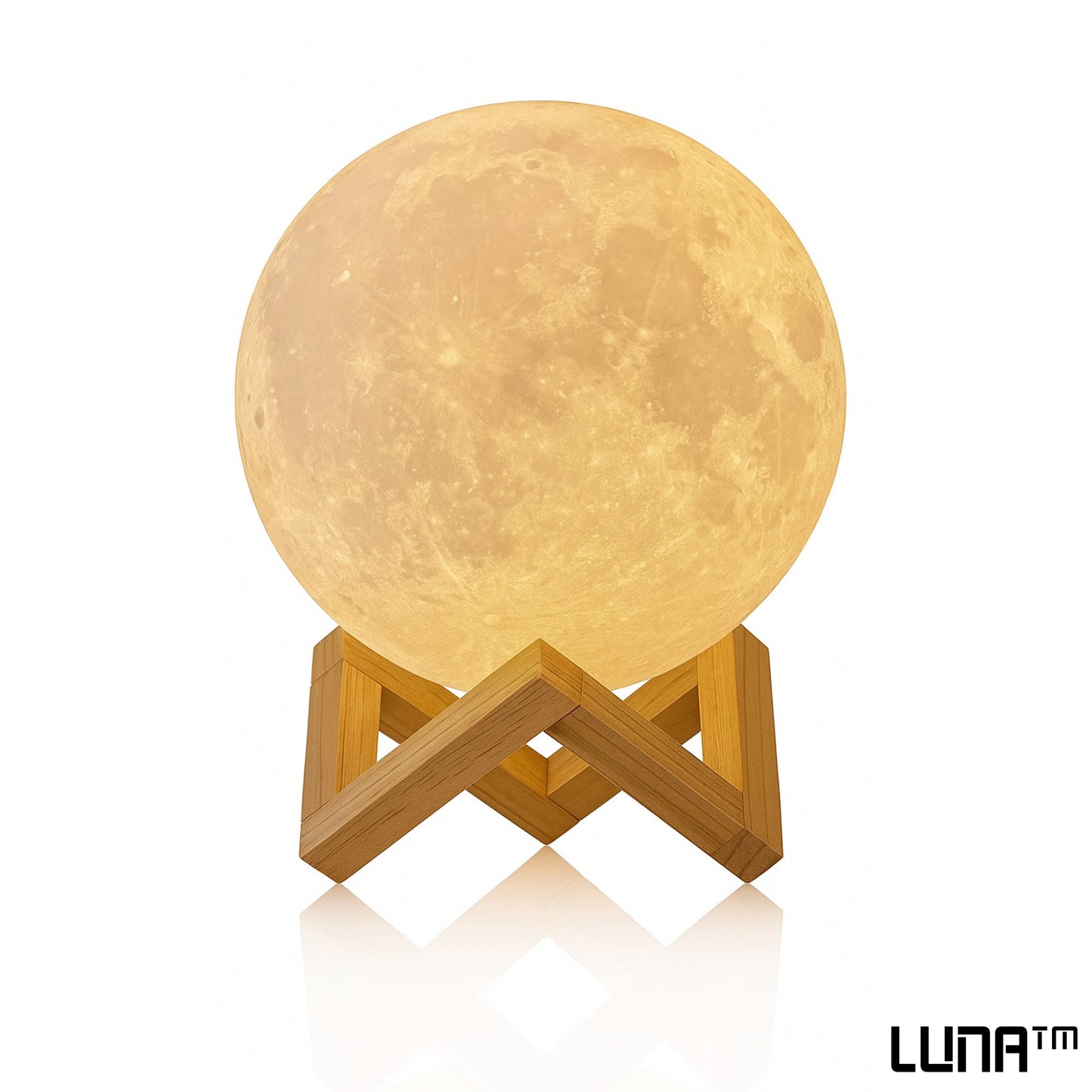 LUNA™ Lampada lunare – Luce notturna multicolore 3D