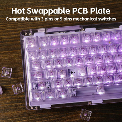FUTURO Crystal Mechanical Keyboard – V2