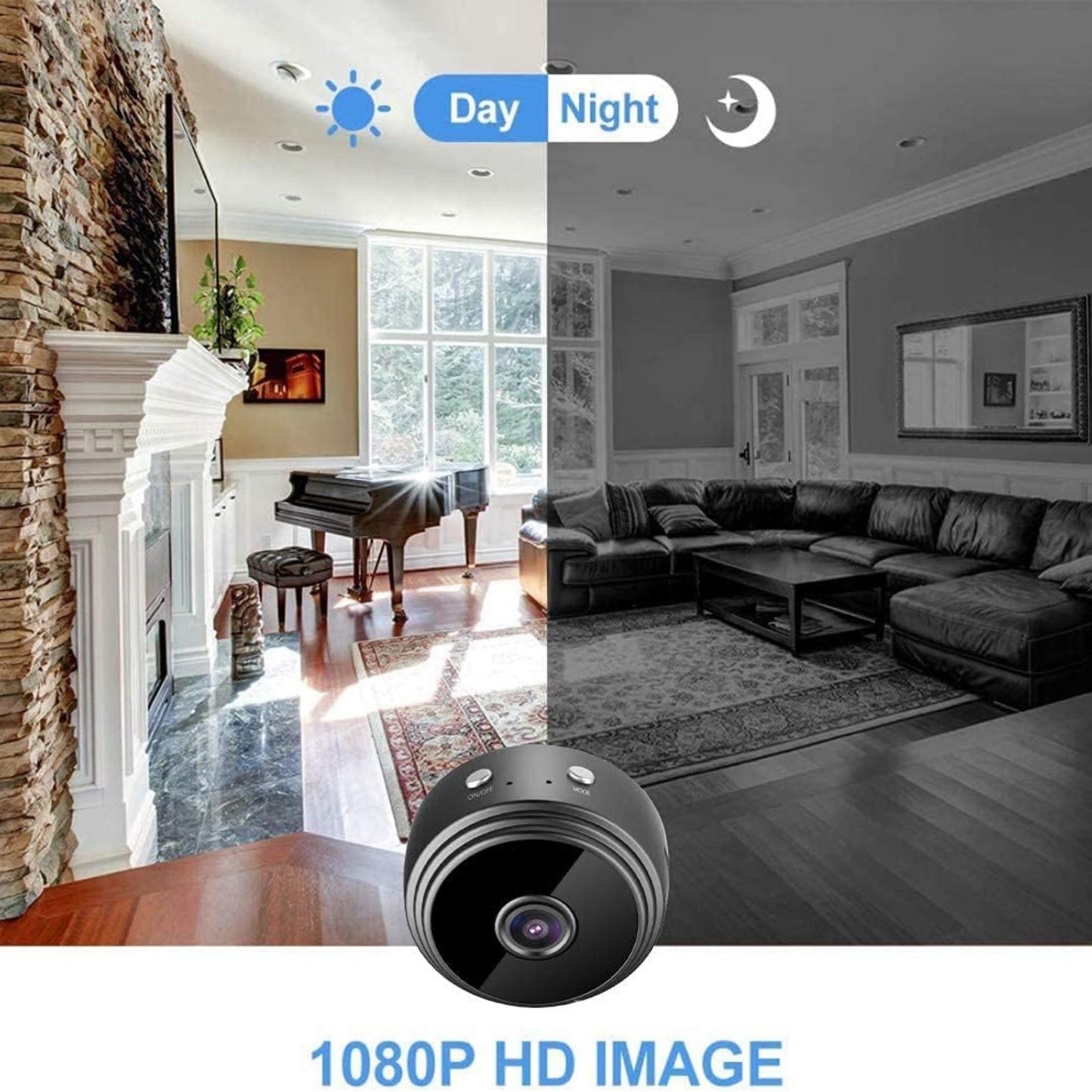 HD Mini Spy Camera – Night vision & Motion sensor