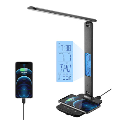 LED Desk Lamp with Wireless Charger
