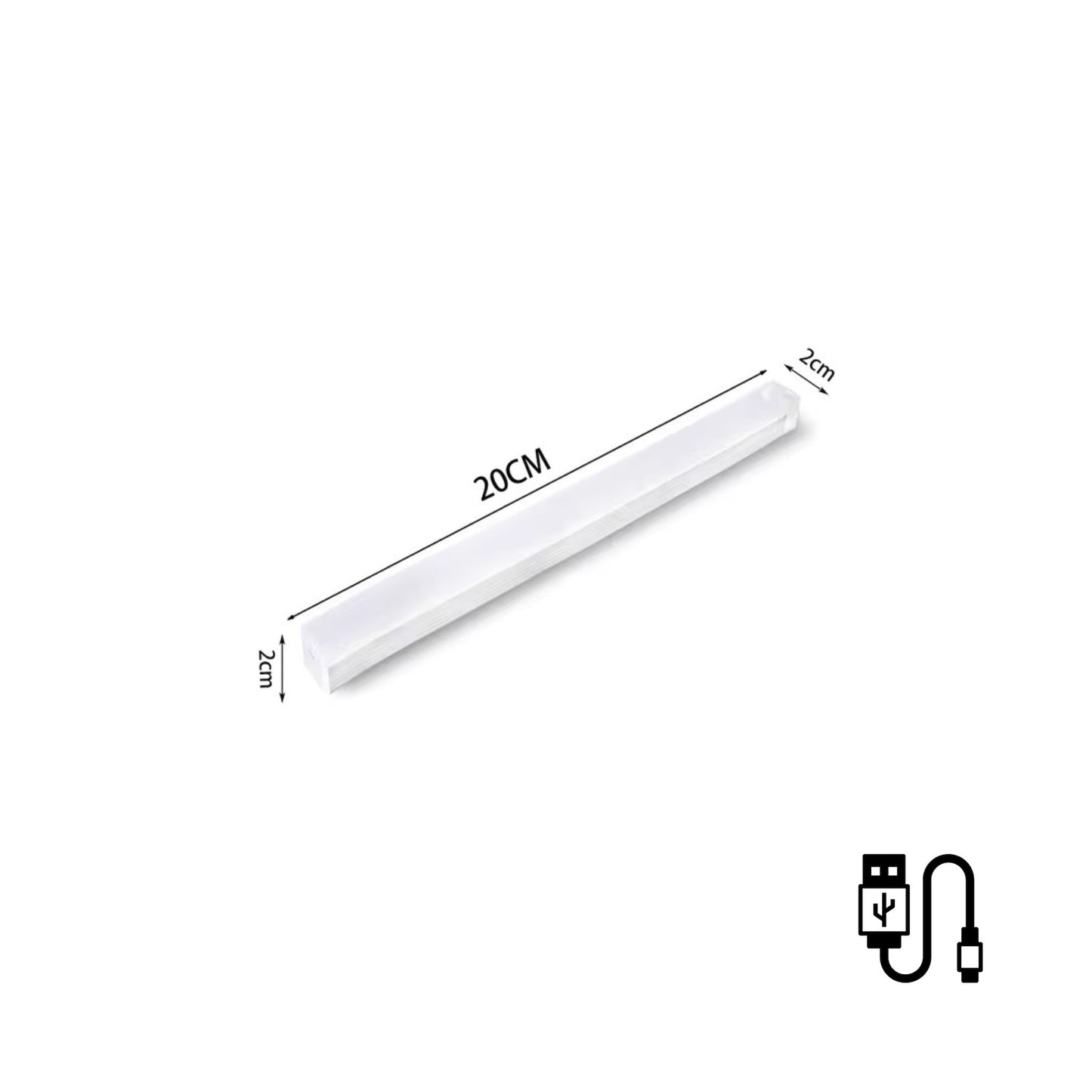 LED Motion Sensor Light – Rechargeable, Detachable