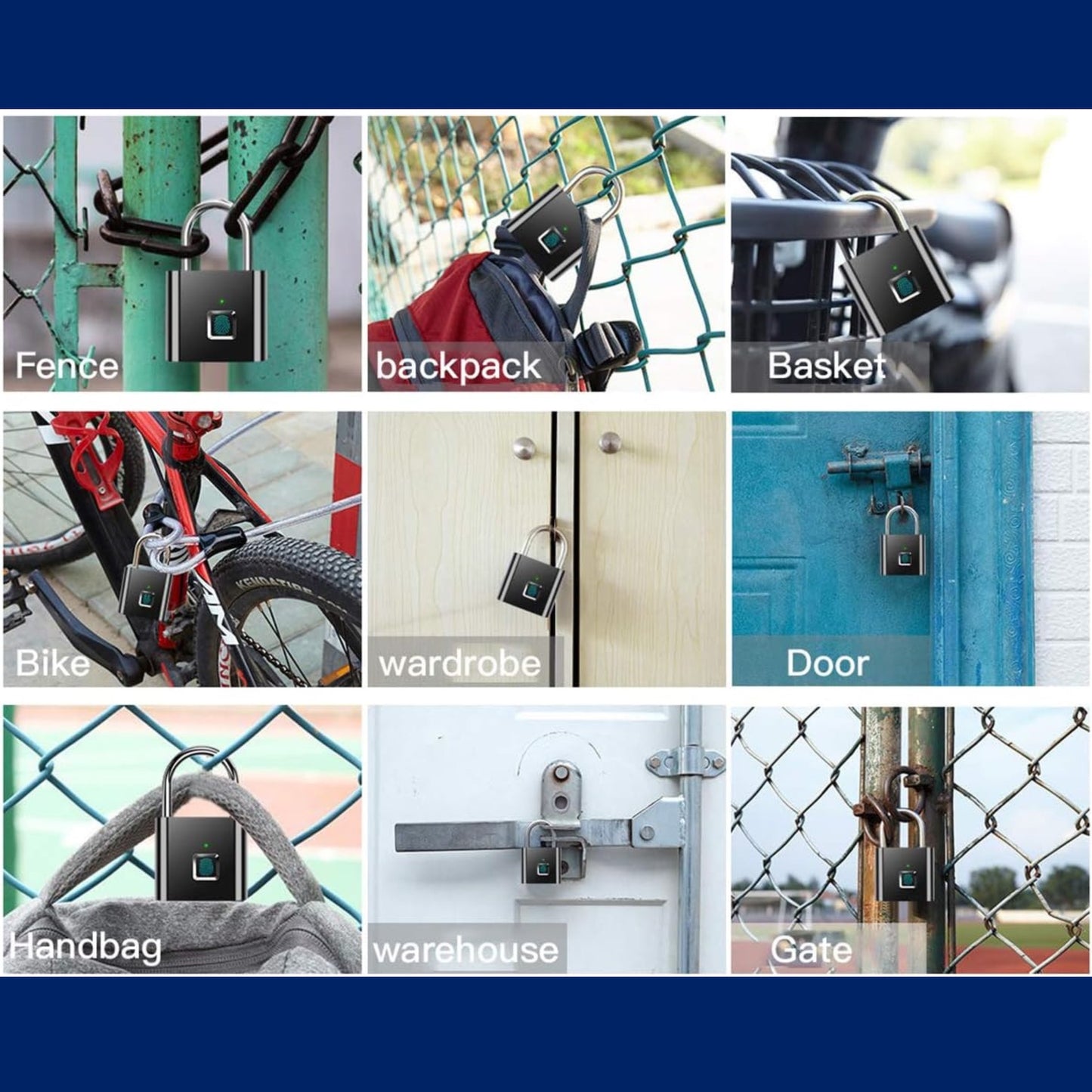 Fingerprint padlock