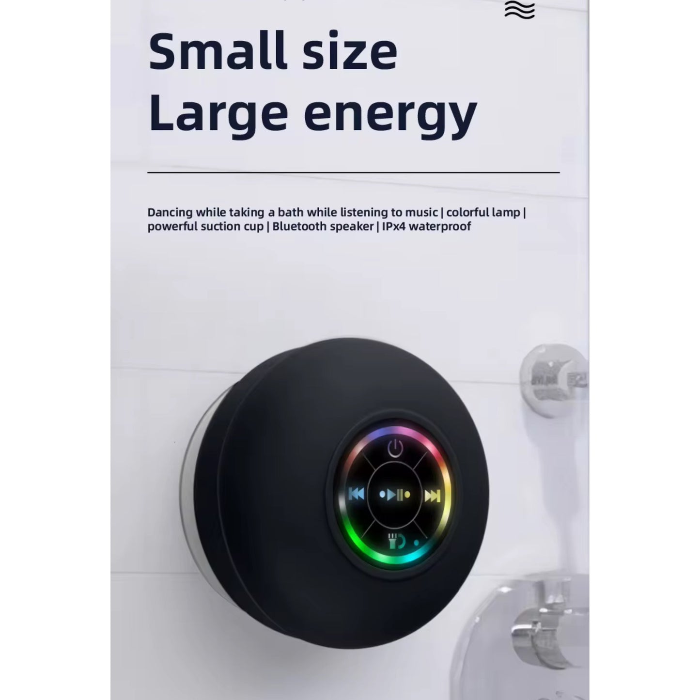 Bluetooth Shower Speaker – 3D Sound