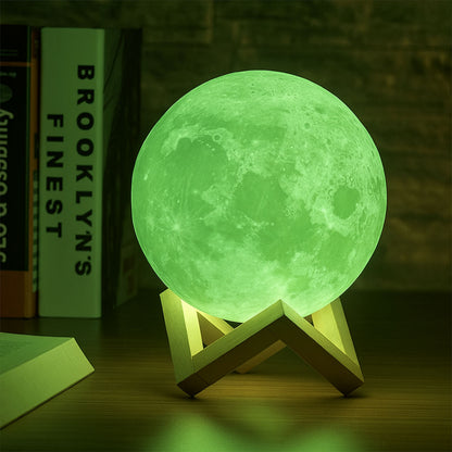 LUNA™ Lampada lunare – Luce notturna multicolore 3D