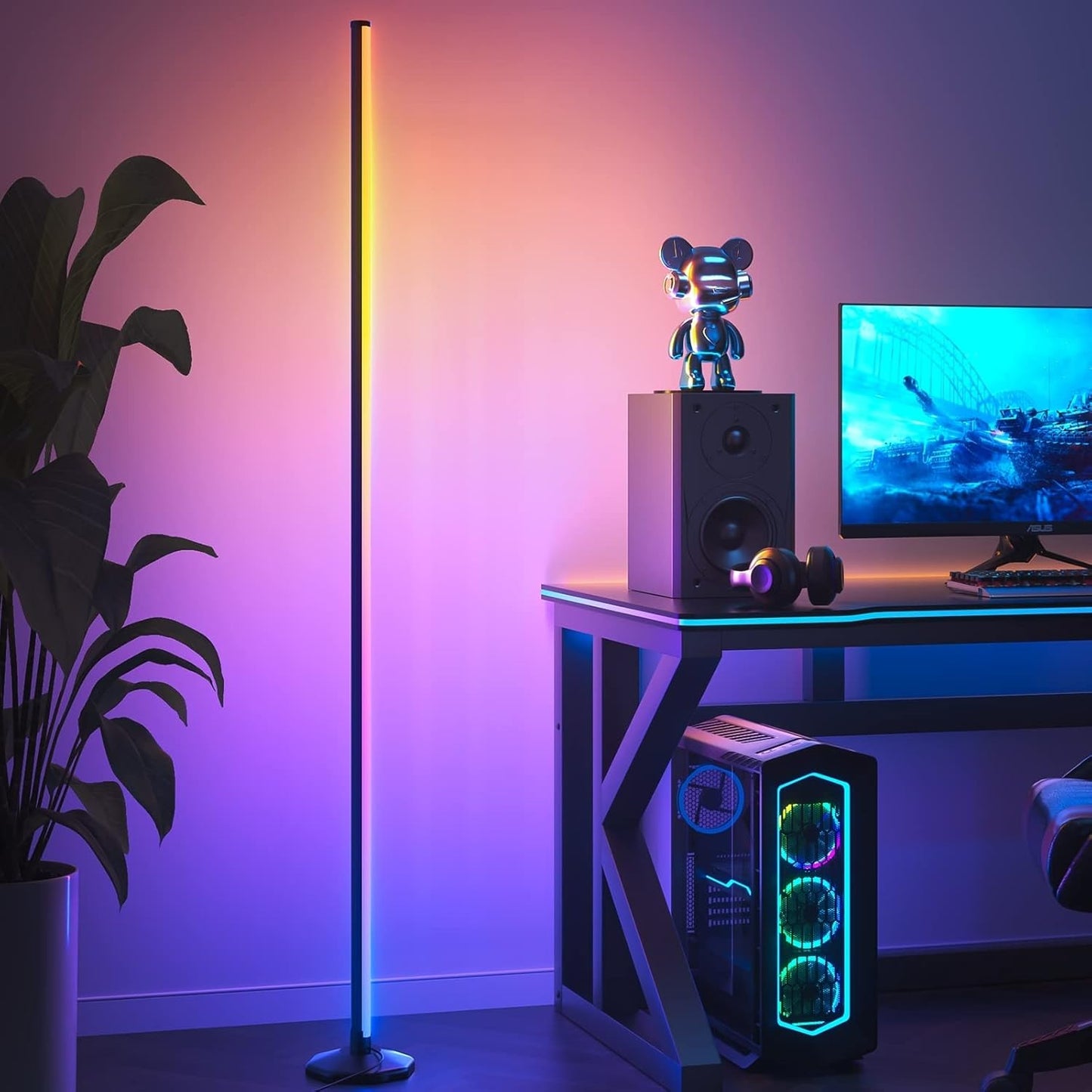 Smart RGB LED Floor Lamp