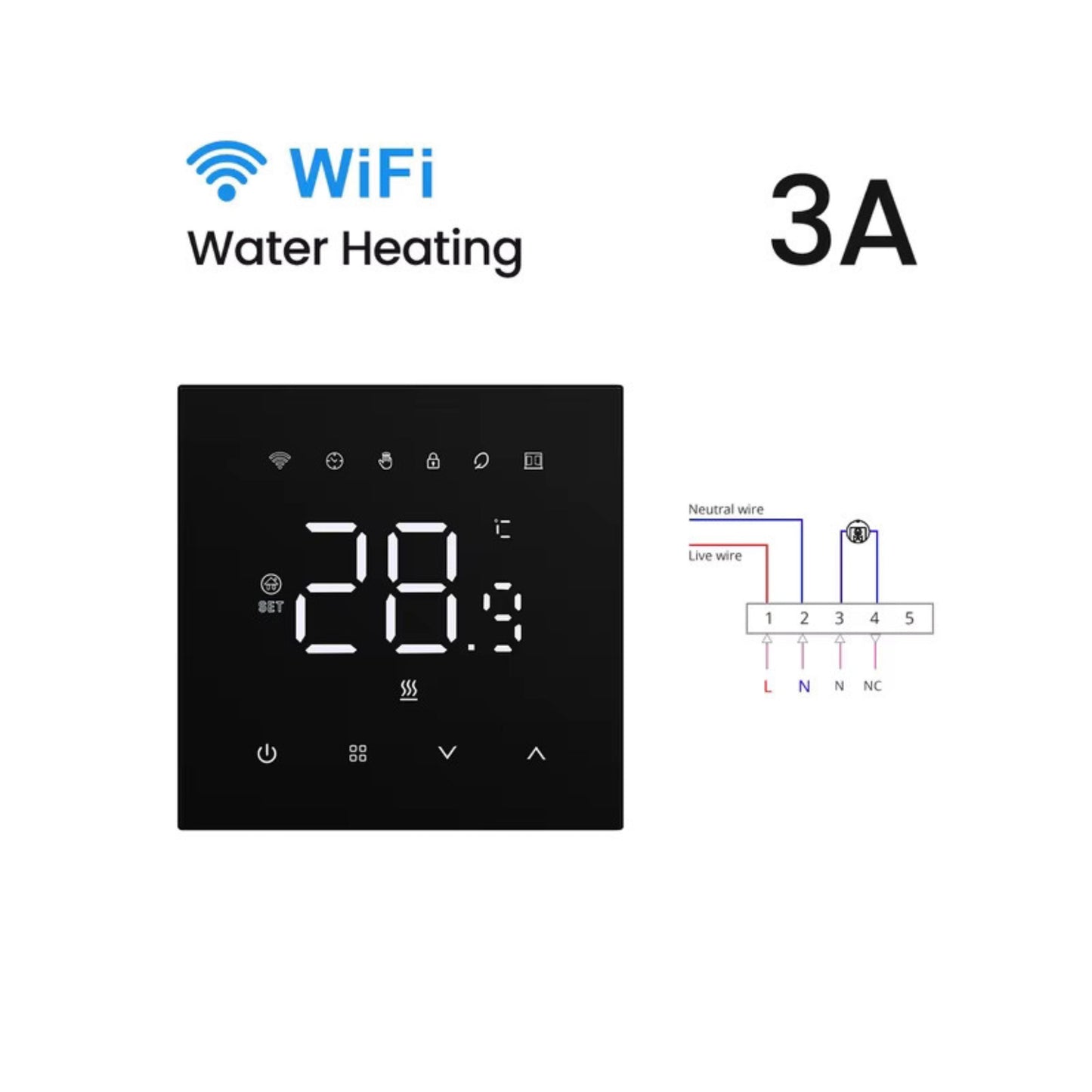 Termostato intelligente WiFi O1