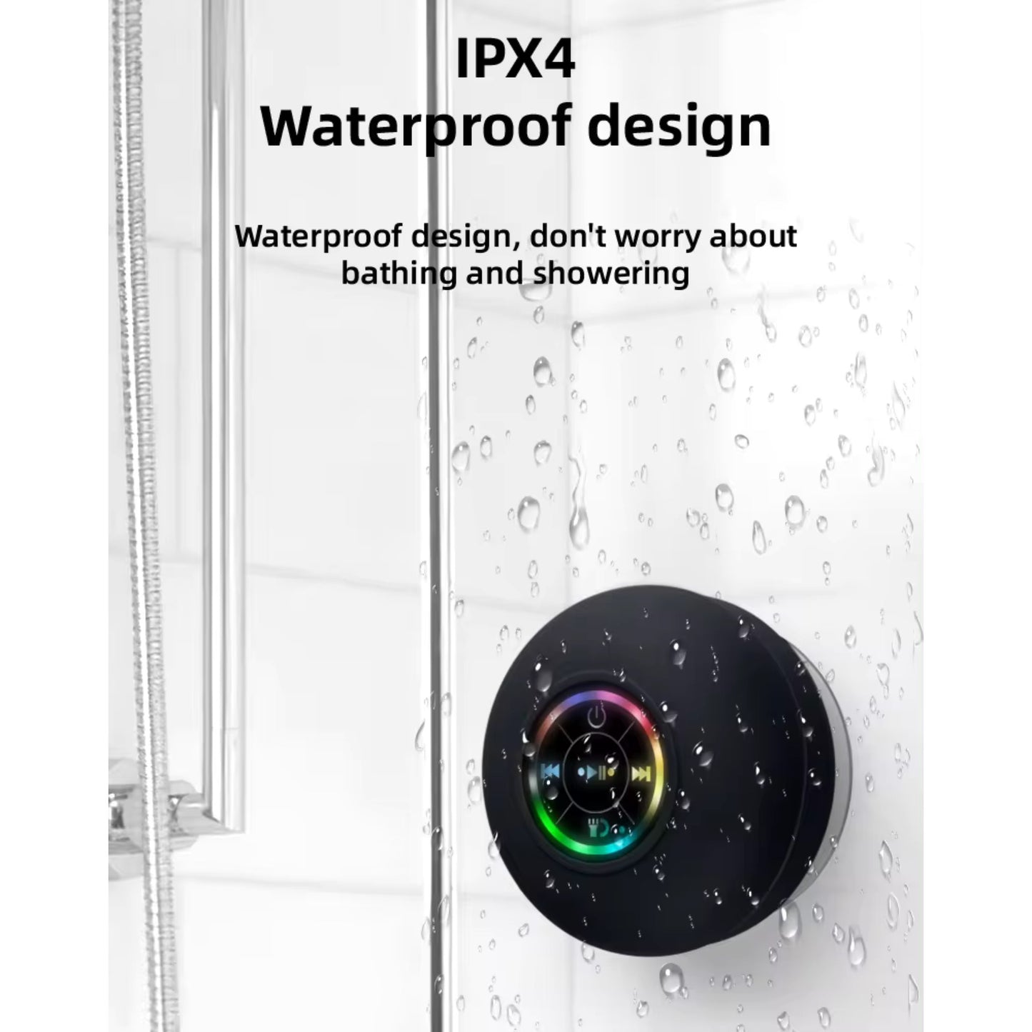 Bluetooth Shower Speaker – 3D Sound