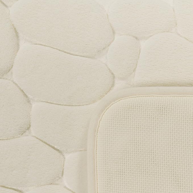 3D non-slip absorbent bathroom mat