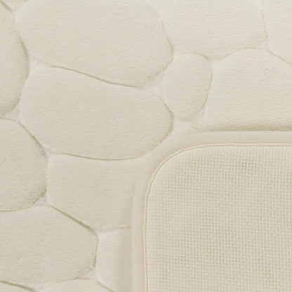 3D non-slip absorbent bathroom mat