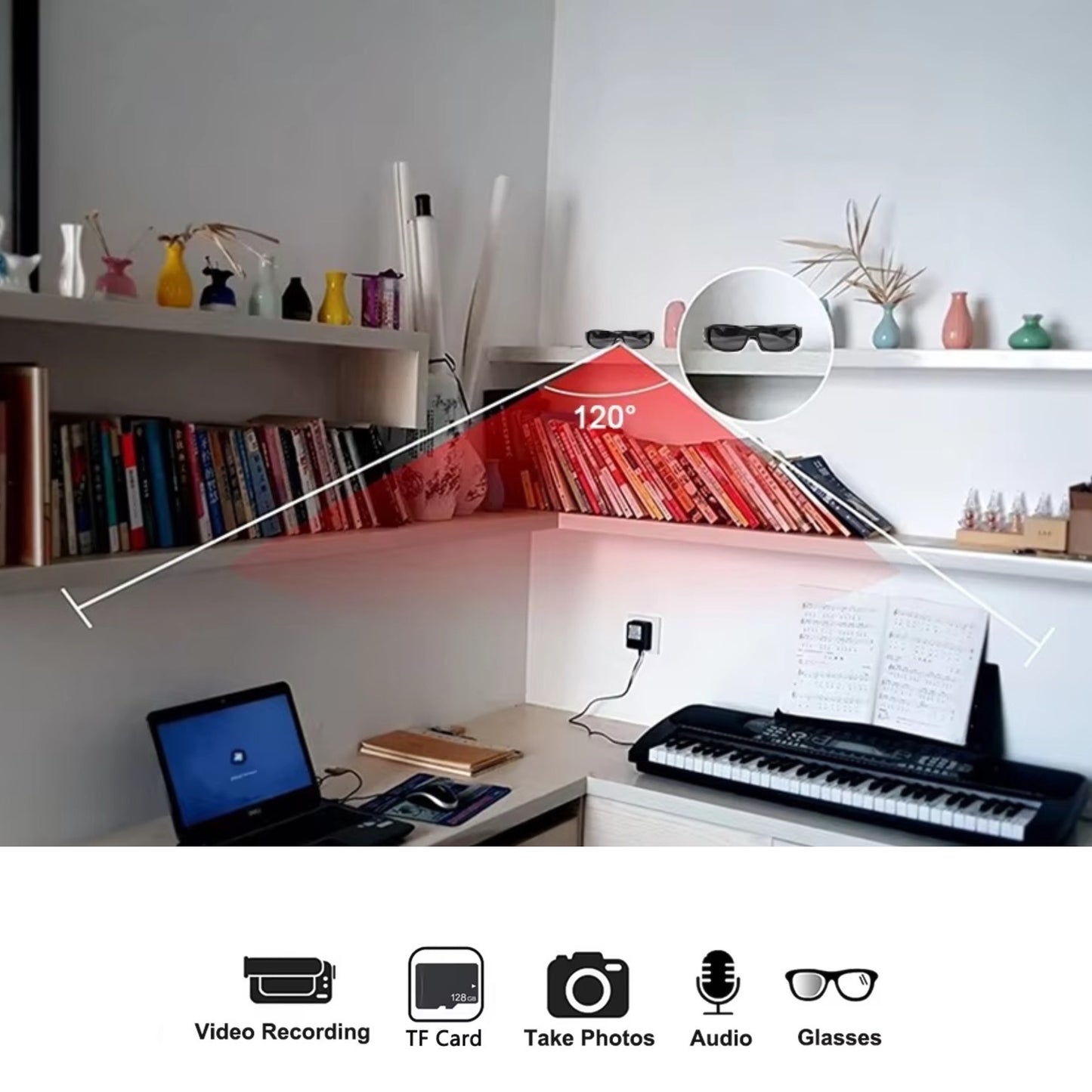 SG HD Camera Glasses – Ideal for Everyday Use