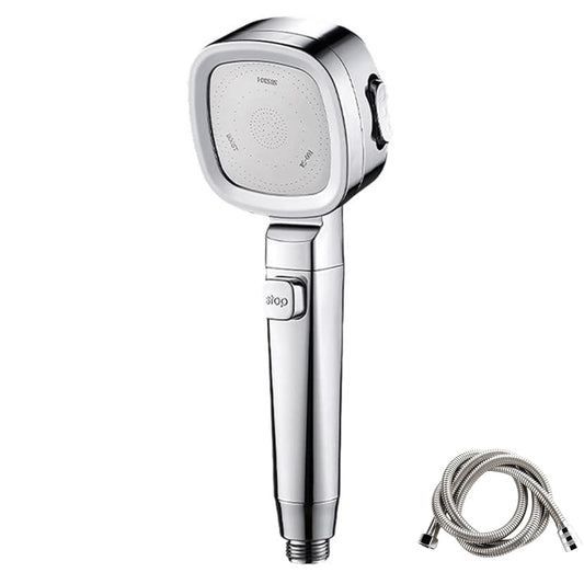 High pressure shower head with hose