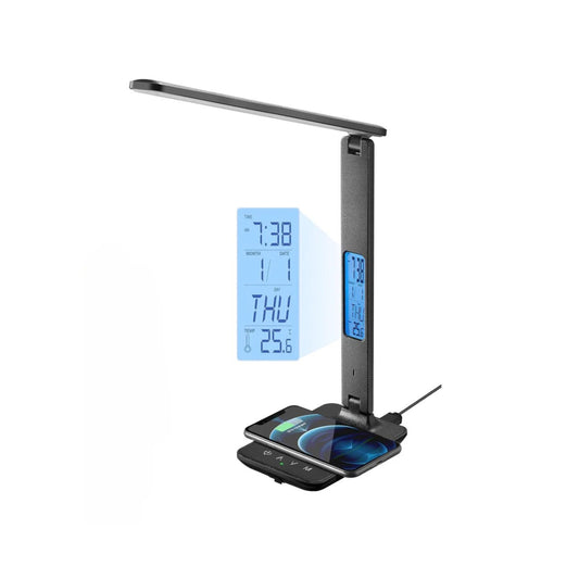 LED Desk Lamp with Wireless Charger